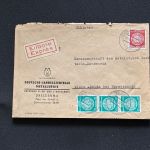10 Belege DDR, Dienstpost (A), Bedarf, Geschäfts- und Behördenpost (OJM3470)