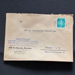 10 Belege DDR, Dienstpost (A), Bedarf, Geschäfts- und Behördenpost (OJM3470)