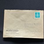 10 Belege DDR, Dienstpost (A), Bedarf, Geschäfts- und Behördenpost (OJM3470)