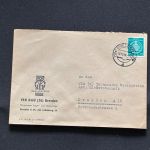 10 Belege DDR, Dienstpost (A), Bedarf, Geschäfts- und Behördenpost (OJM3471)