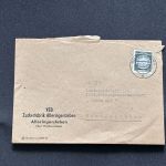 10 Belege DDR, Dienstpost (A), Bedarf, Geschäfts- und Behördenpost (OJM3473)