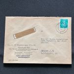 10 Belege DDR, Dienstpost (A), Bedarf, Geschäfts- und Behördenpost (OJM3473)