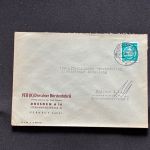 10 Belege DDR, Dienstpost (A), Bedarf, Geschäfts- und Behördenpost (OJM3474)
