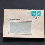 10 Belege DDR, Dienstpost (A), Bedarf, Geschäfts- und Behördenpost (OJM3474)