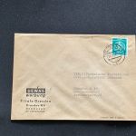 10 Belege DDR, Dienstpost (A), Bedarf, Geschäfts- und Behördenpost (OJM3475)