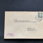 10 Belege DDR, Dienstpost (A), Bedarf, Geschäfts- und Behördenpost (OJM3475)