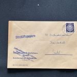 10 Belege DDR, Dienstpost (A), Bedarf, Geschäfts- und Behördenpost (OJM3476)