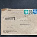 10 Belege DDR, Dienstpost (A), Bedarf, Geschäfts- und Behördenpost (OJM3478)