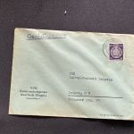 10 Belege DDR, Dienstpost (A), Bedarf, Geschäfts- und Behördenpost (OJM3478)