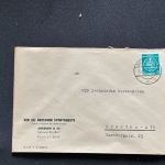 10 Belege DDR, Dienstpost (A), Bedarf, Geschäfts- und Behördenpost (OJM3478)