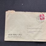 10 Belege DDR, Dienstpost (A), Bedarf, Geschäfts- und Behördenpost (OJM3479)
