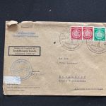 10 Belege DDR, Dienstpost (A), Bedarf, Geschäfts- und Behördenpost (OJM3479)