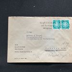 10 Belege DDR, Dienstpost (A), Bedarf, Geschäfts- und Behördenpost (OJM3479)