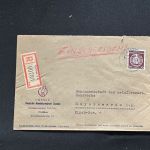 10 Belege DDR, Dienstpost (A), Bedarf, Geschäfts- und Behördenpost (OJM3480)