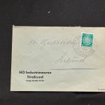 10 Belege DDR, Dienstpost (A), Bedarf, Geschäfts- und Behördenpost (OJM3480)
