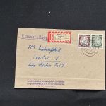 10 Belege DDR, Dienstpost (A), Bedarf, Geschäfts- und Behördenpost (OJM3481)