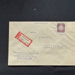 10 Belege DDR, Dienstpost (A), Bedarf, Geschäfts- und Behördenpost (OJM3482)