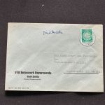 10 Belege DDR, Dienstpost (A), Bedarf, Geschäfts- und Behördenpost (OJM3482)