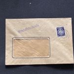 10 Belege DDR, Dienstpost (A), Bedarf, Geschäfts- und Behördenpost (OJM3482)