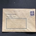 10 Belege DDR, Dienstpost (A), Bedarf, Geschäfts- und Behördenpost (OJM3483)