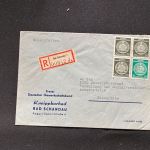 10 Belege DDR, Dienstpost (A), Bedarf, Geschäfts- und Behördenpost (OJM3484)
