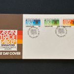 10 Belege Singapur, Briefe, Karten, Ganzsachen, FDC (AVH3509)