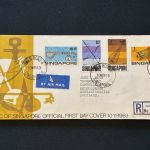 10 Belege Singapur, Briefe, Karten, Ganzsachen, FDC (AVH3511)