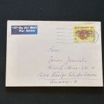 10 Belege Singapur, Briefe, Karten, Ganzsachen, FDC (AVH3512)