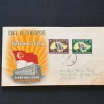 10 Belege Singapur, Briefe, Karten, Ganzsachen, FDC (AVH3515)