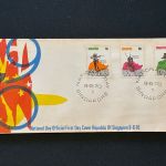 10 Belege Singapur, Briefe, Karten, Ganzsachen, FDC (AVH3517)