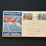 10 Belege Singapur, Briefe, Karten, Ganzsachen, FDC (AVH3519)