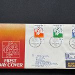 10 Belege Singapur, Briefe, Karten, Ganzsachen, FDC (AVH3521)