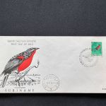 10 Belege Surinam, FDC (AVH3534)