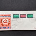 10 Belege Surinam, FDC (AVH3534)