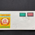 10 Belege Surinam, FDC (AVH3534)