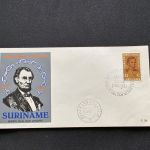 10 Belege Surinam, FDC (AVH3534)