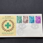 10 Belege Surinam, FDC (AVH3534)