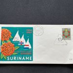10 Belege Surinam, FDC (AVH3534)