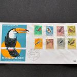 10 Belege Surinam, FDC (AVH3535)