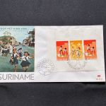 10 Belege Surinam, FDC (AVH3535)