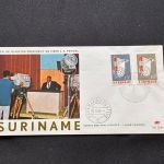 10 Belege Surinam, FDC (AVH3535)