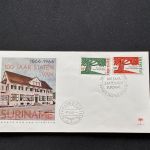 10 Belege Surinam, FDC (AVH3535)