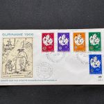 10 Belege Surinam, FDC (AVH3535)