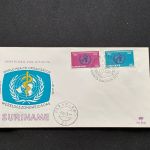 10 Belege Surinam, FDC (AVH3536)