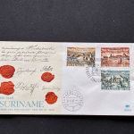 10 Belege Surinam, FDC (AVH3536)