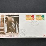 10 Belege Surinam, FDC (AVH3536)