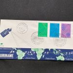 10 Belege Surinam, FDC (AVH3537)