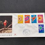 10 Belege Surinam, FDC (AVH3537)