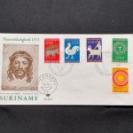 10 Belege Surinam, FDC (AVH3537)
