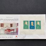 10 Belege Surinam, FDC (AVH3537)